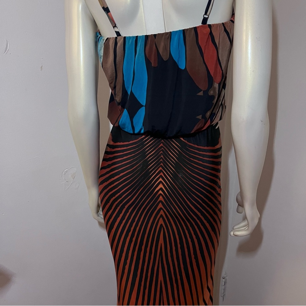 S-Twelve Maxi Dress Size Small Stretch Maxi Dress spaghetti straps Full Length S - Picture 5 of 14